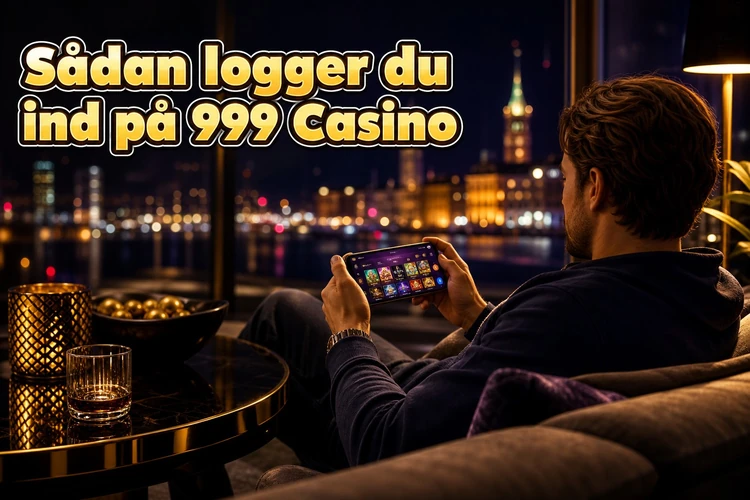 Sådan logger du ind på 999 Casino