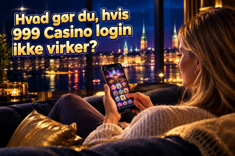 Hvad gør du, hvis 999 Casino login ikke virker?